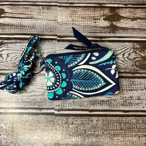 Vera Bradley Wallet with Lanyard- NWOT